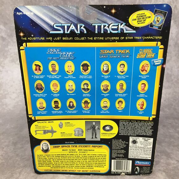 STAR TREK The Hunter Of Tosk Playmates Figure-Deep Space Nine - Picture 5 of 9